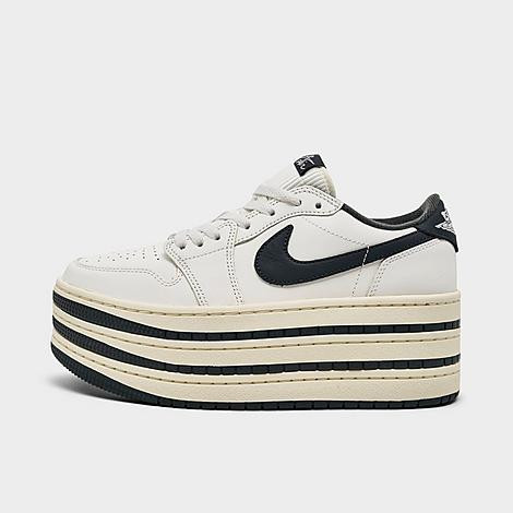 Jordan Women's Air 1 Low Triple Stack Casual Shoes in Sail/Anthracite/Coconut Millk Size: 5.5 | Finish Line (US)