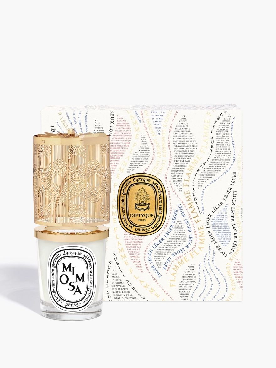 Holiday Lantern
            Mimosa candle set | diptyque (US)