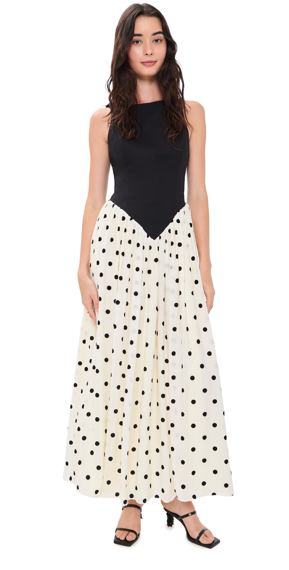 ROAME Pamela Dress Heirloom Dot L | Shopbop