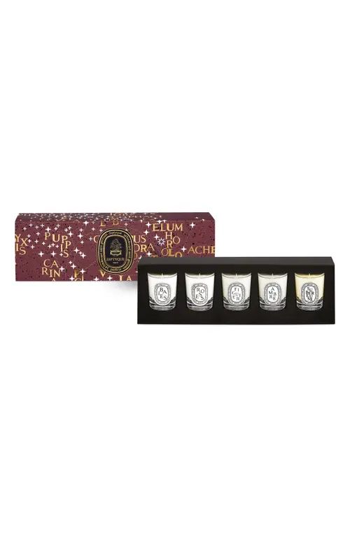diptyque 5-Piece Holiday Mini Candle Gift Set at Nordstrom | Nordstrom