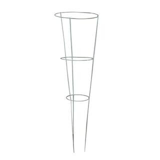12 in. x 42 in. Galvanized Steel Tomato Cage | The Home Depot