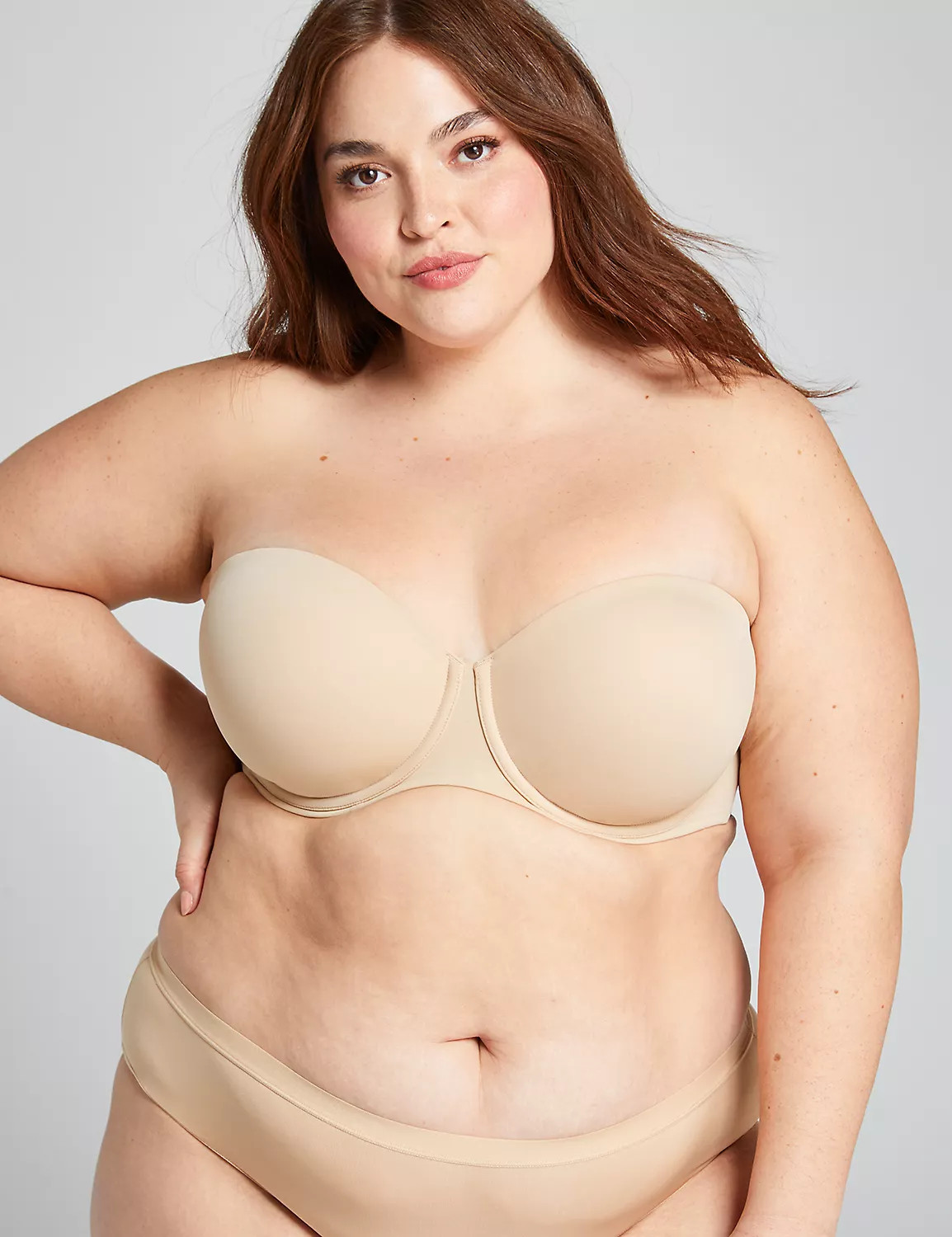 Lightly Lined Multi-Way Strapless Bra | LaneBryant | Lane Bryant (US)