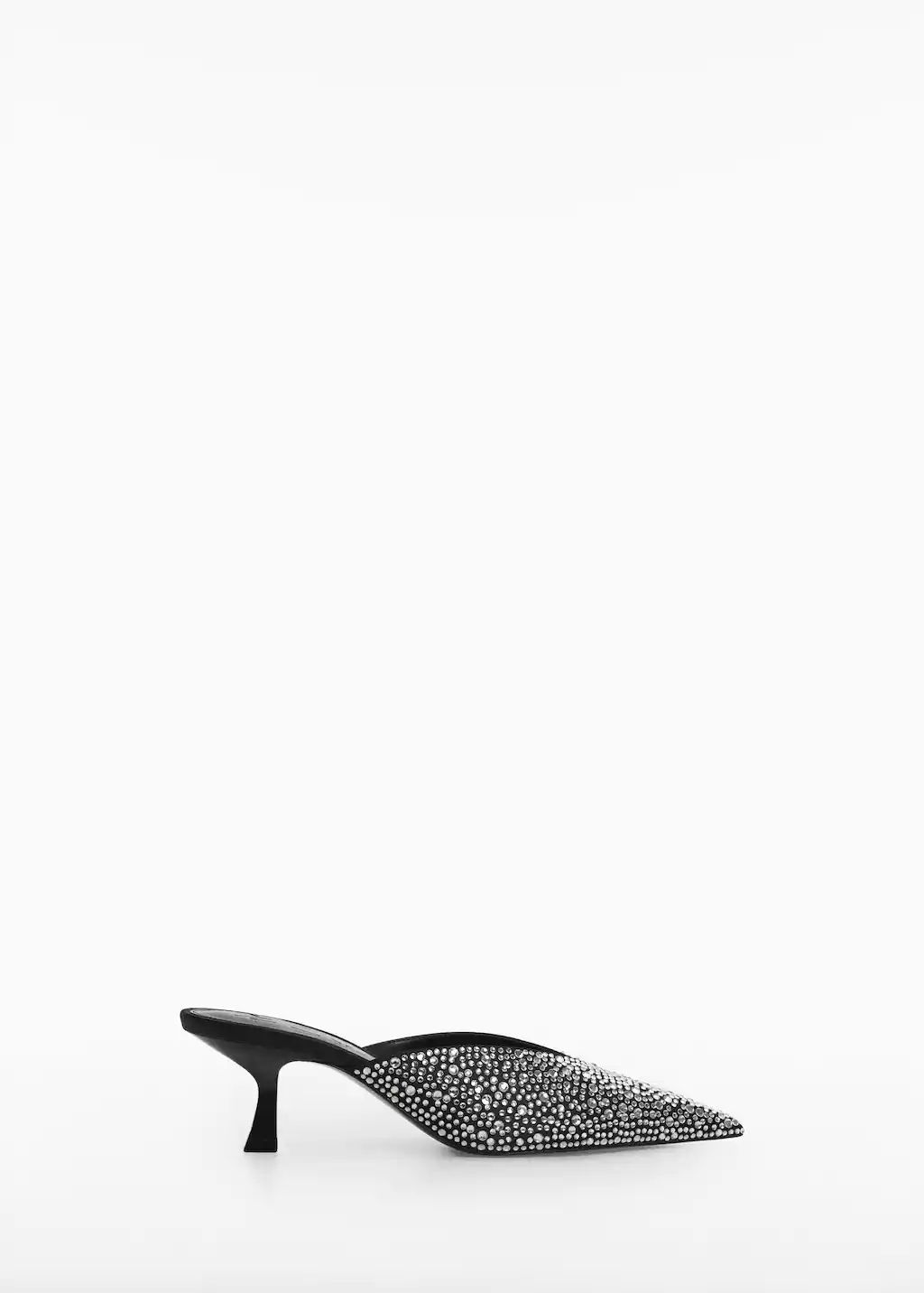 Pointed toe rhinestone shoes -  Women | Mango USA | MANGO (US)