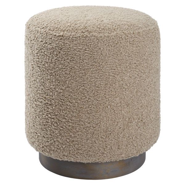 Avila Latte Round Ottoman | Scout & Nimble