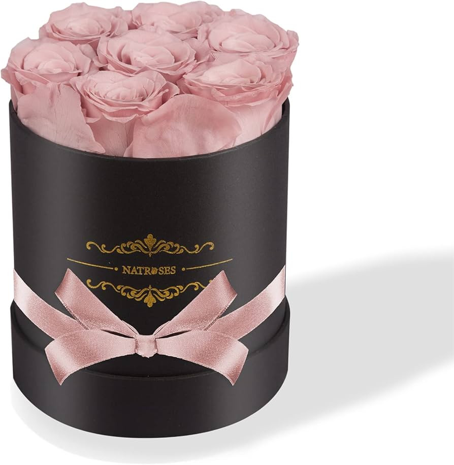 NATROSES Preserved Real Roses in a Box, Roses That Last Up to 3 Years, Long Lasting Roses Gifts f... | Amazon (US)