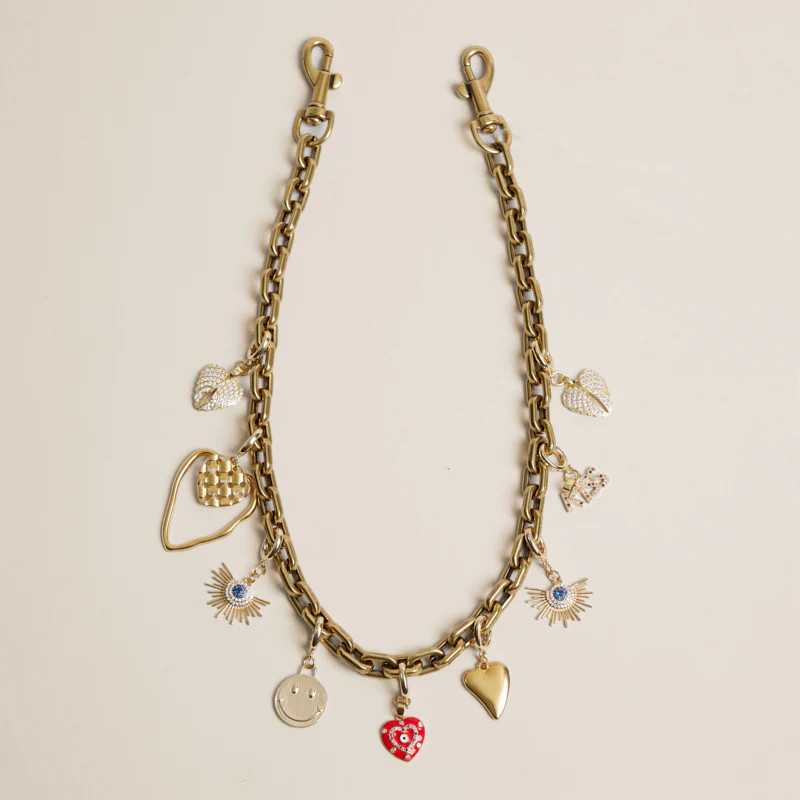 Story Chain Bag Charm - Happy Kiss | Parker Thatch