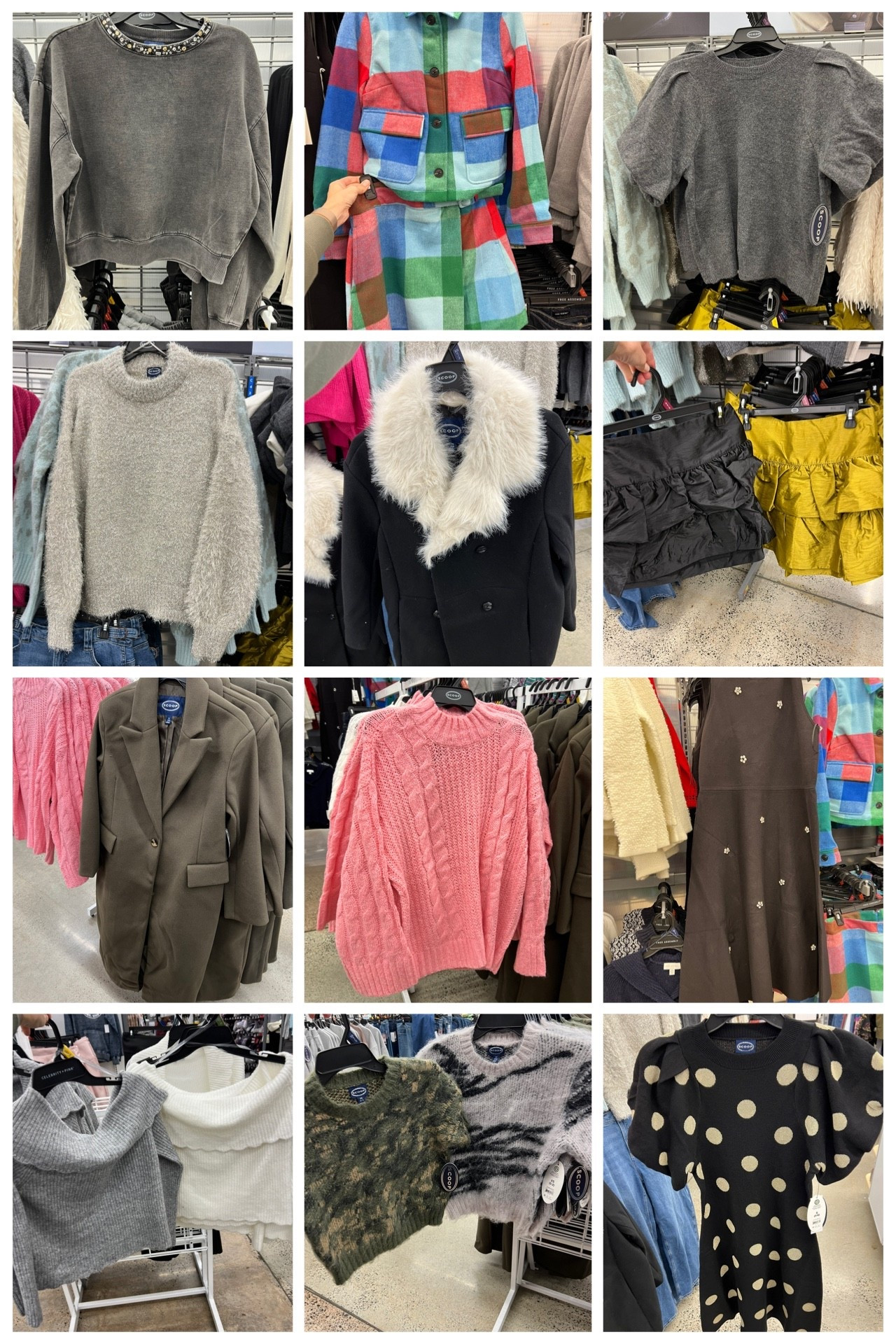 Walmart finds serving main character energy ✨ Lots of holiday ready finds like embellished sweaterdresses and fur collar coats. #walmartfashion 

#LTKFindsUnder50 #LTKFindsUnder100 #LTKParties