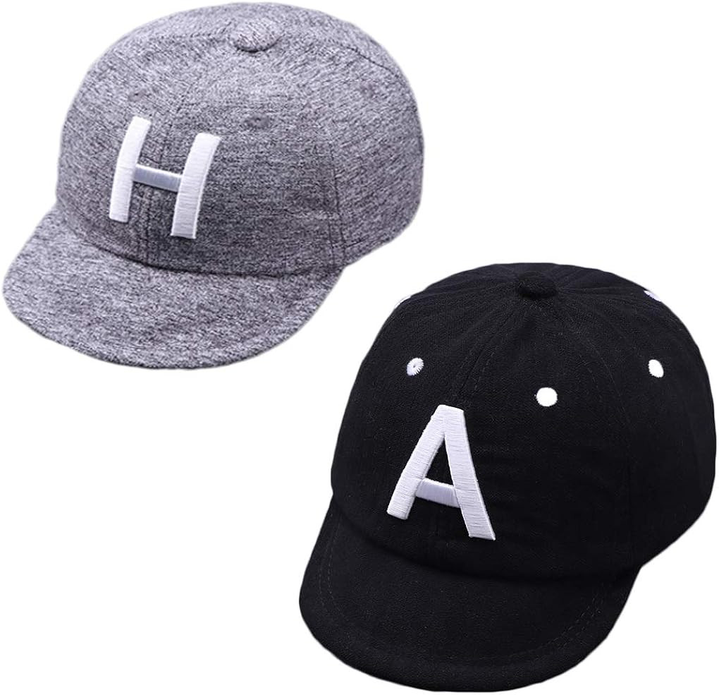 Baby Boy Baseball Cap Striped Sunhat Letter Sun Protection Hat | Amazon (US)