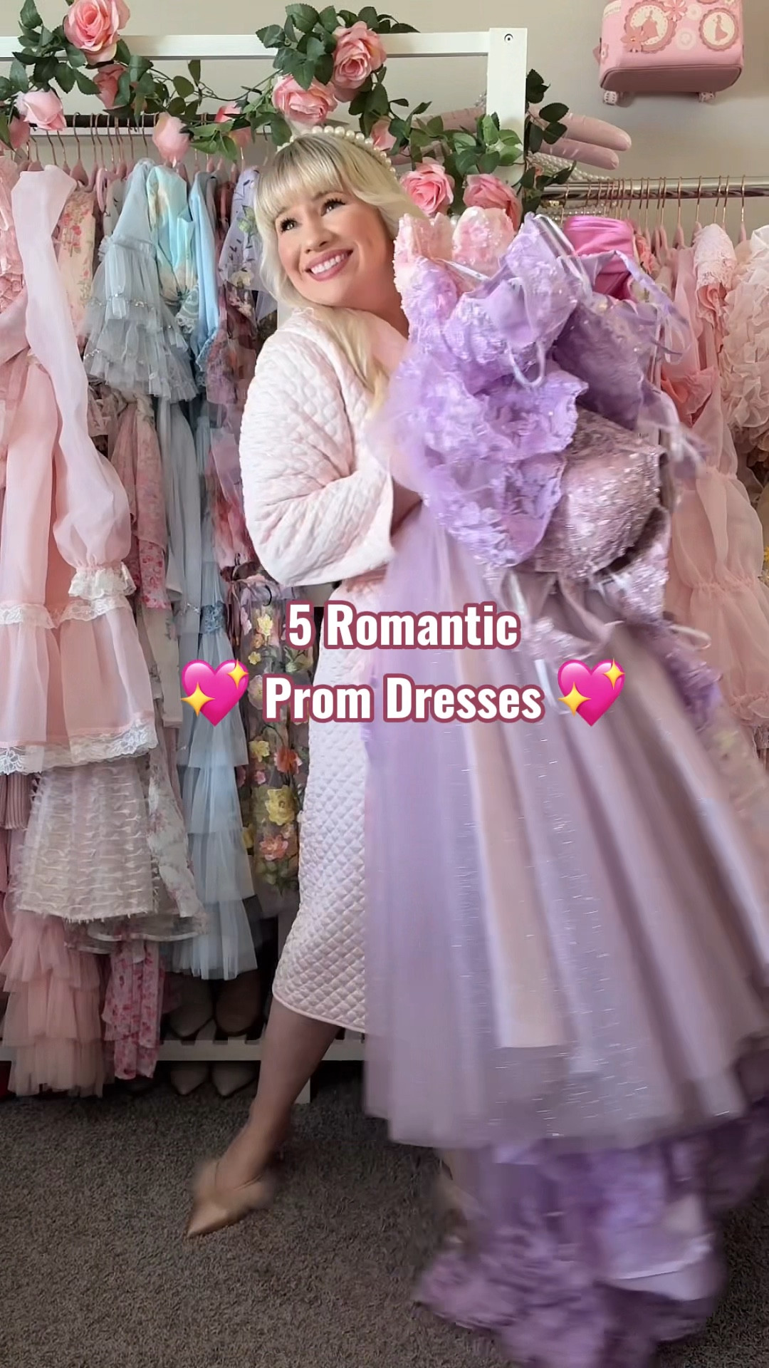 Romantic prom dresses in pink and lilac 

#LTKgrwm #LTKWedding #LTKootd