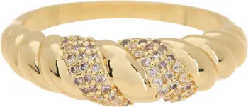 NORDSTROM RACK CZ Pavé Twist Band Ring | Nordstromrack | Nordstrom Rack