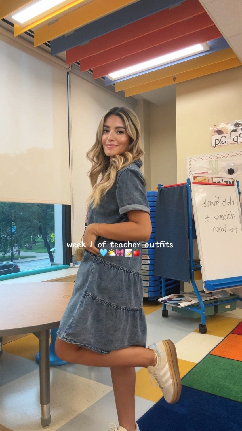 week 1 of teacher outfits
Teacher outfit ideas 
Classroom outfits


#LTKStyleTip #LTKPetite #LTKFindsUnder50