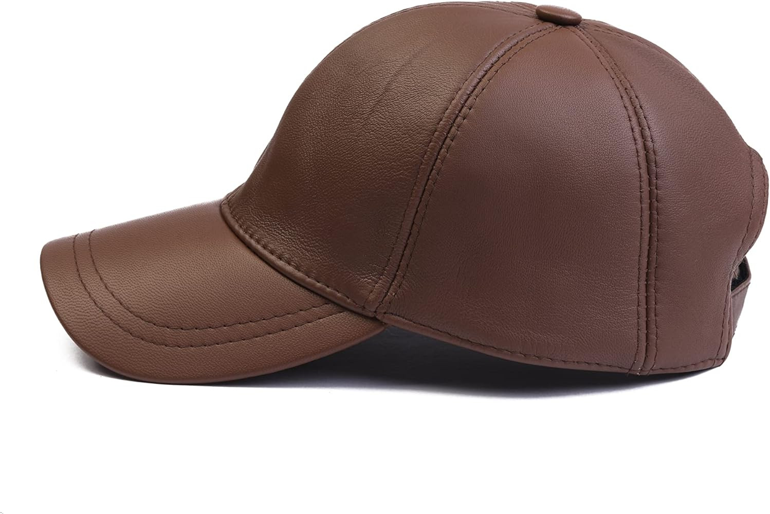 Genuine Leather Unisex Baseball Cap | Amazon (US)