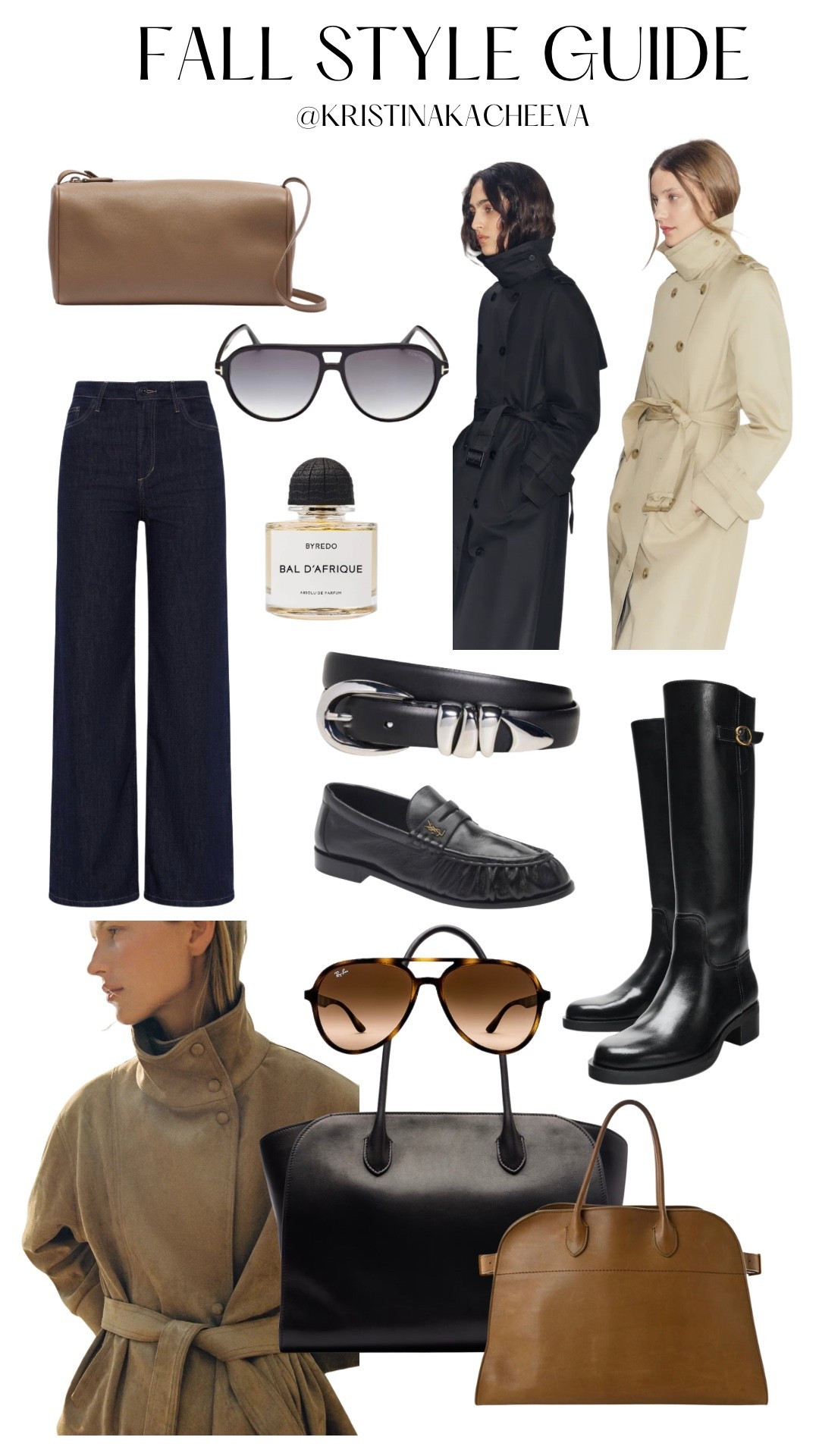 Fall style guide: shop best selling trendy fall items: totes, loafers, riding boots, aviator glasses, trench coats, suede jackets, belts, mini bags, dark denim and fall perfume for a great casual or work outfit for fall  #falloutfitswomen #falloutfits

#LTKgrwm #LTKootd #LTKSeasonal

#LTKOver40 #LTKWorkwear #LTKPetite