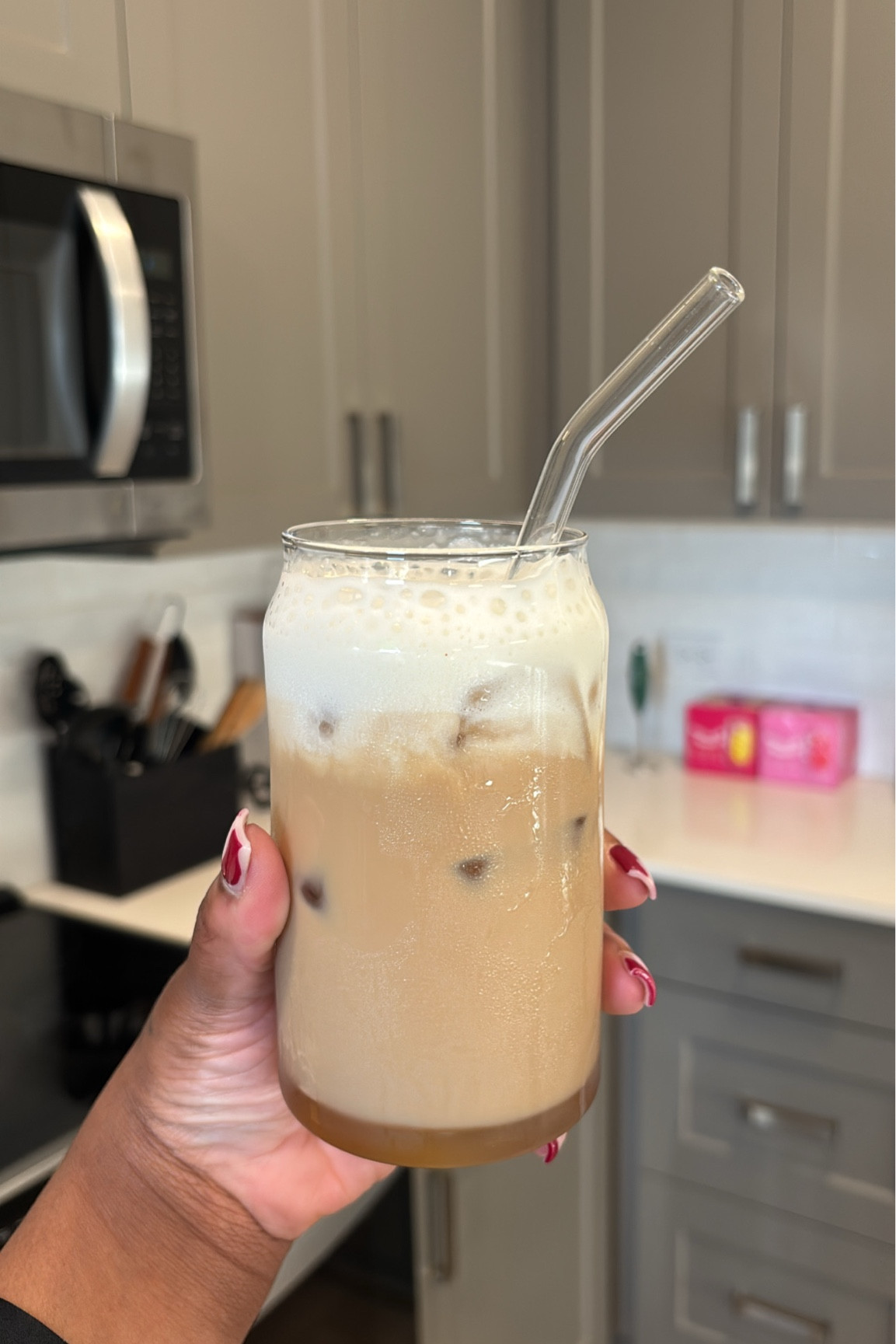 Crate & Barrel Aesthetic Glass
“ Can Beer Shape "
Perfect for an early morning iced latte 🫧

#LTKHome #LTKFindsUnder50 #LTKFindsUnder100