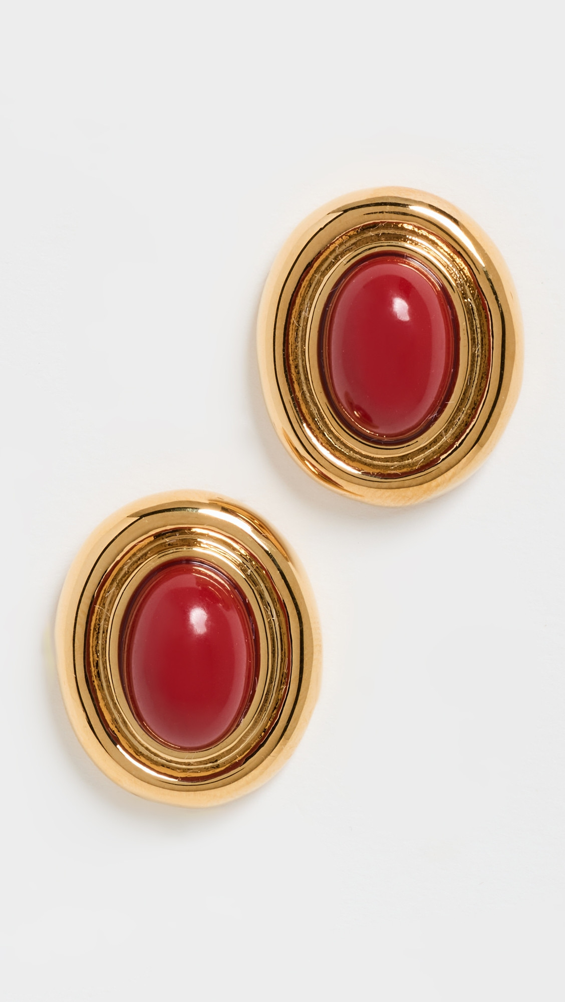 Heaven Mayhem Prize Earrings Burgundy One Size | Shopbop