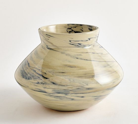 Handcrafted Marbled Ceramic Collection | Pottery Barn (US)