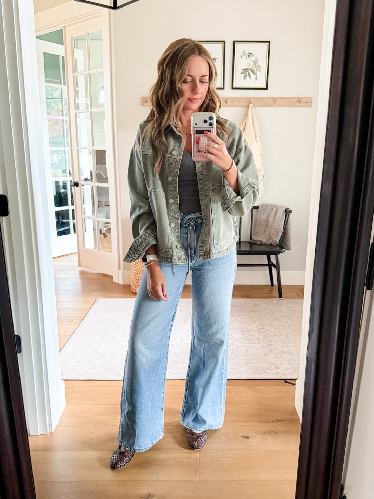 Fall outfit 🤍

Zara jacket runs true to size. I got a small! 

Madewell jeans are perfection. On sale for 25% off for insider event! Love the tie in the denim wash and also got them in black! I got a size 25. I’m 5’6” for height reference wearing regular length.

#LTKmomlife #LTKootd #LTKSaleAlert