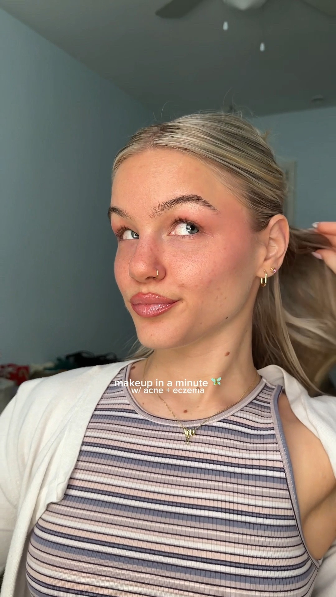 everyday makeup / grwm with acne-prone skin and eczema 

#LTKgrwm #LTKBeauty #LTKFindsUnder50