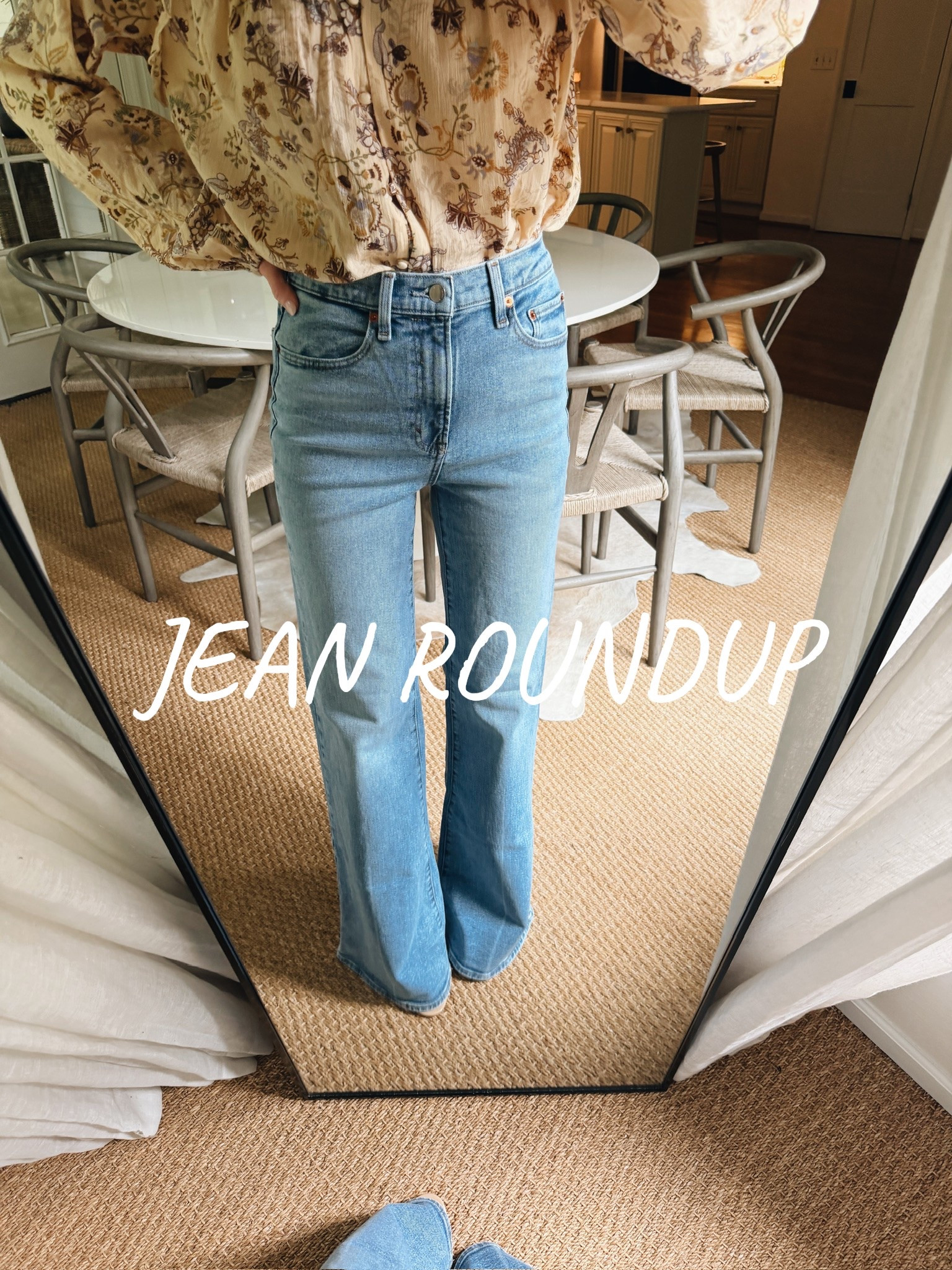 Rounded up the jeans I own, love, and wear on repeat — If you’re looking to build out your denim collection, these are the ones I’d start with!!