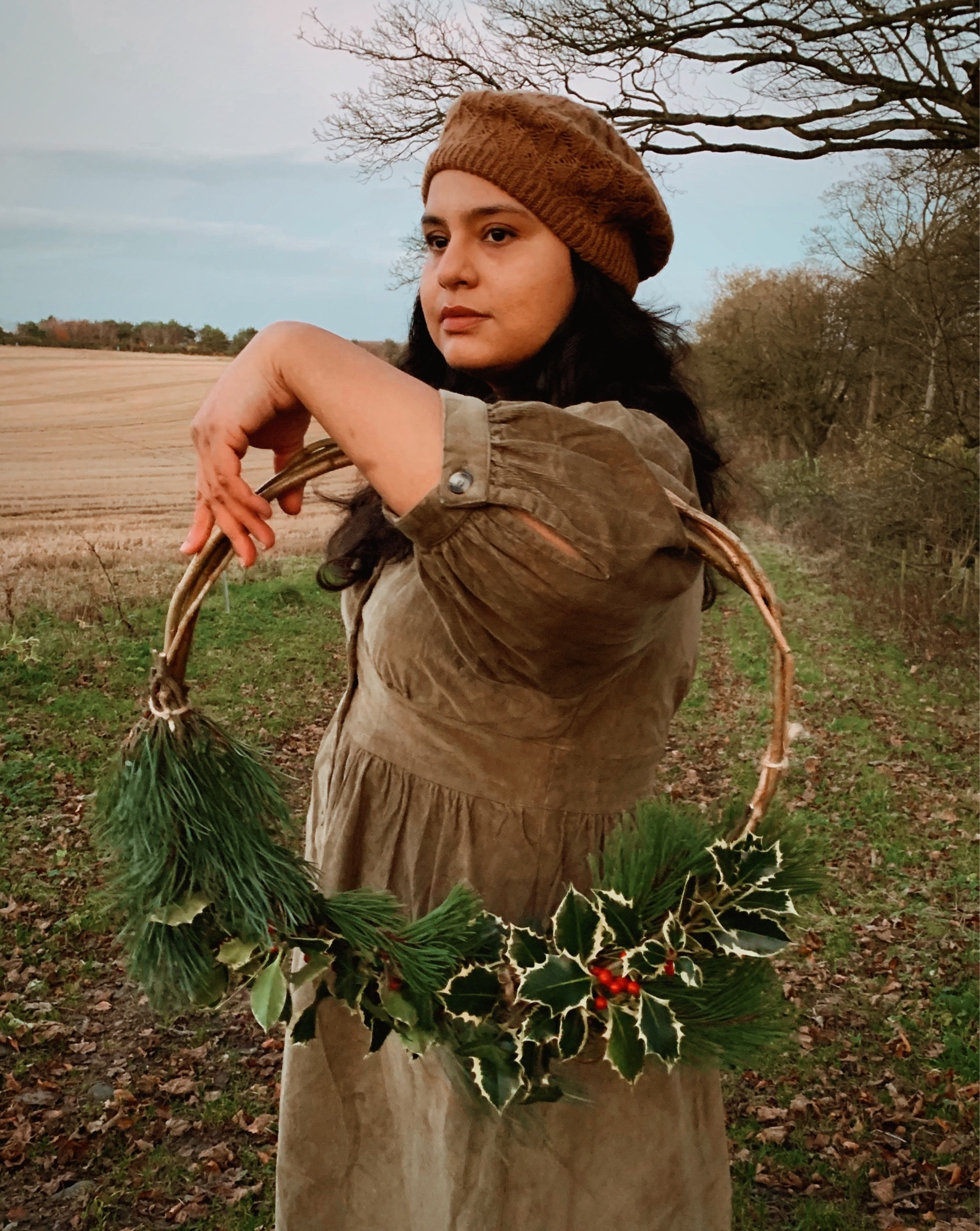 Last winter’s dress, still available to buy  in all sizes and 40% off currently. I can never seem to do this one justice in photos, but it’s thick, olive green corduroy with the most beautifully cut bodice. 

#LTKHoliday #LTKCyberWeek #LTKCyberSaleUK