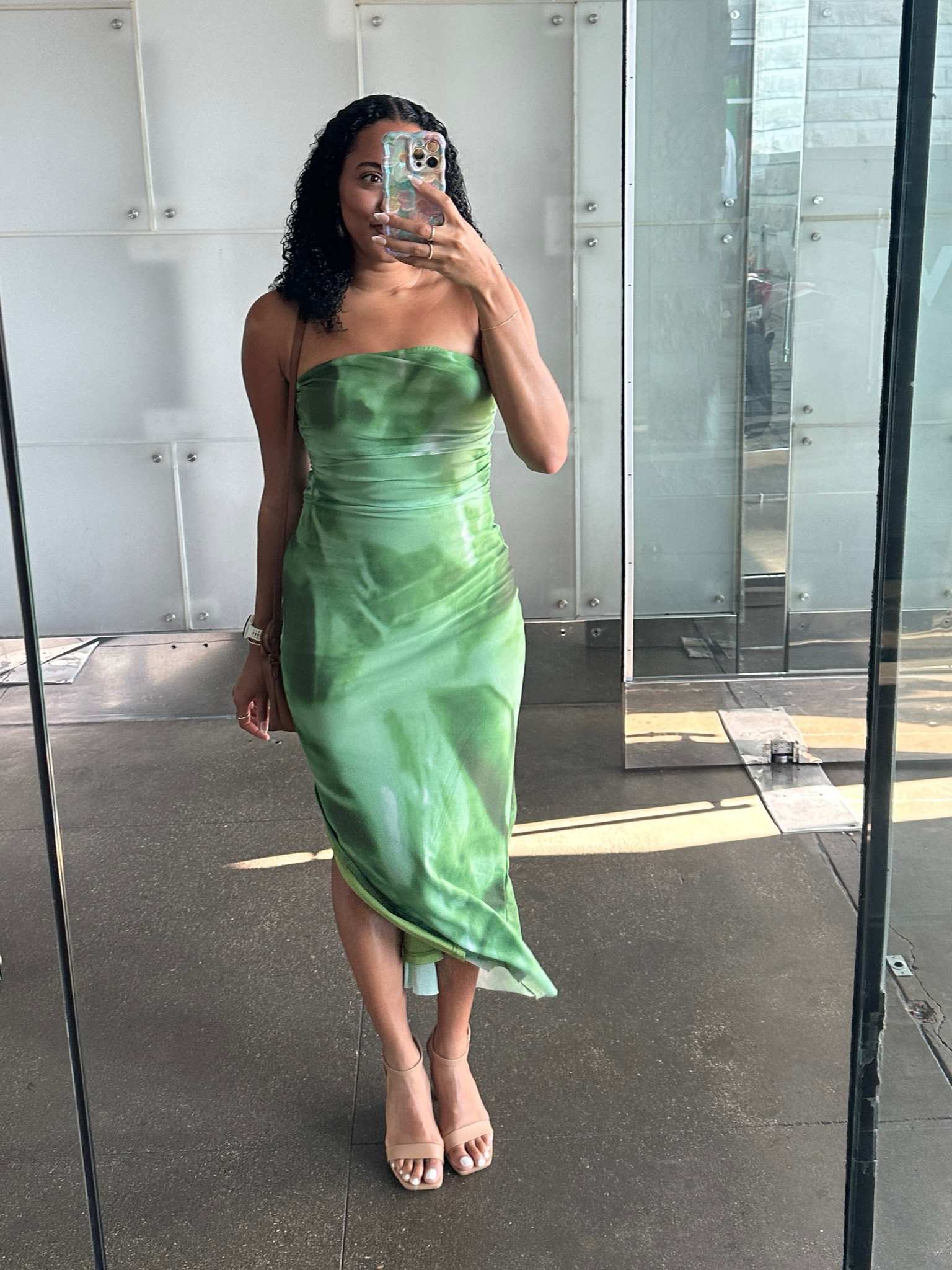green dress 💚💚💚