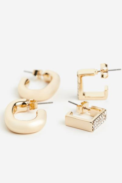 2 pairs hoop earrings | H&M (UK, MY, IN, SG, PH, TW, HK)