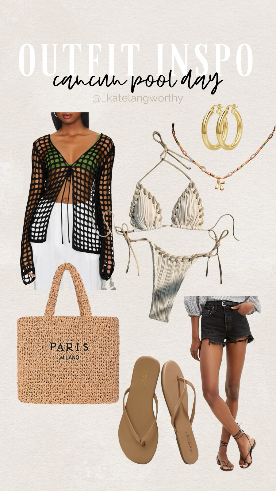 Pool day in Cancun! ☀️🏝️

#LTKTravel #LTKStyleTip #LTKSwim