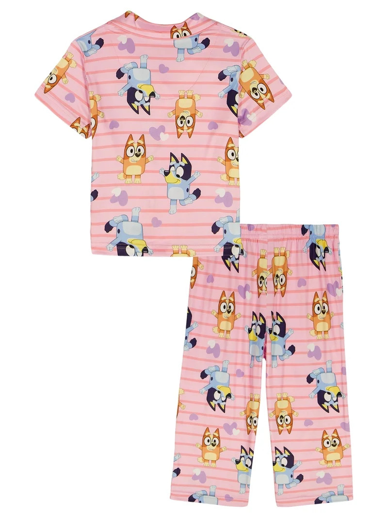 Character Toddler Girl Pajama Coat Set, 2-Pieces, Sizes 2T-4T | Walmart (US)