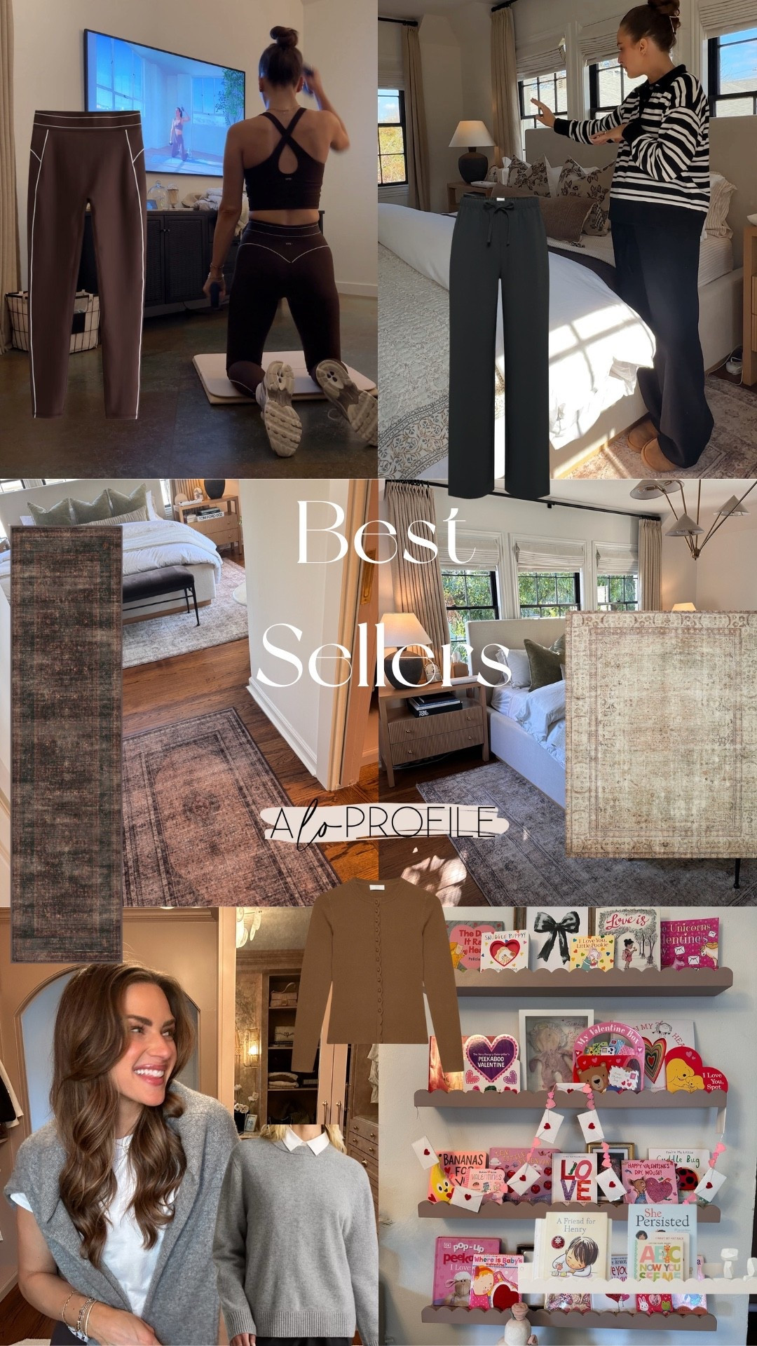 WEEKLY BESTSELLERS ✨
1. Bedroom Rug
2. Fav Sweater
3. Leggings (on sale)
4. Go to Pants
5. Cardigan Top
6. James' Bookshelves
7. Washable Rug (on sale + code: ALOPROFILE to save)


#LTKSaleAlert #LTKootd #LTKHome