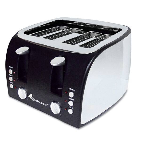 Coffee Pro OG8166 Stainless Steel 4 Slice Toaster - Overstock - 14229388 | Bed Bath & Beyond