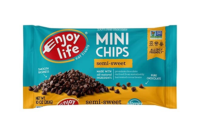 Enjoy Life Semi Sweet Chocolate Mini Chips, 10 oz | Amazon (US)