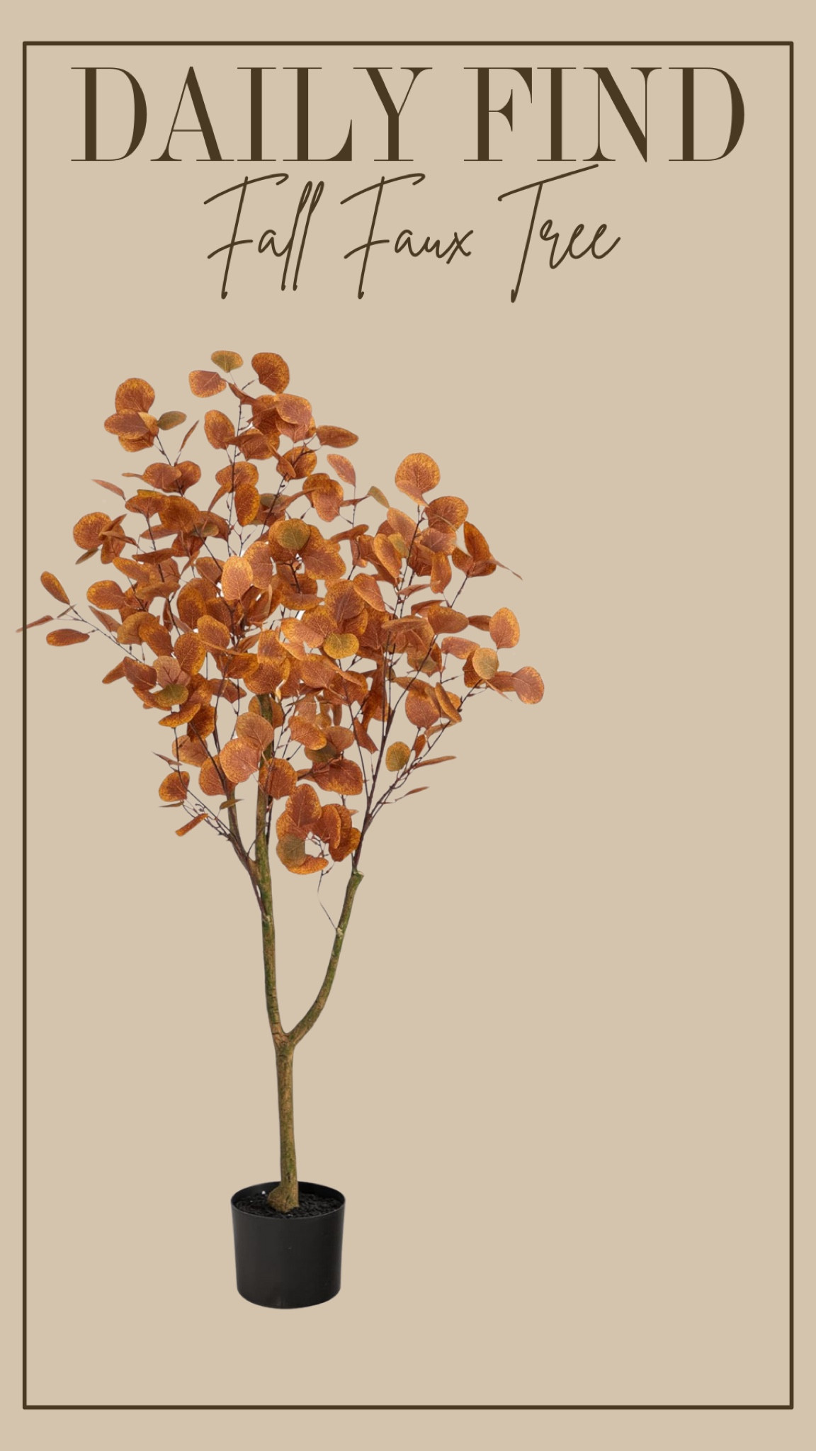 Fall tree from Amazon under $55

#LTKFallSale #LTKSeasonal #LTKHome