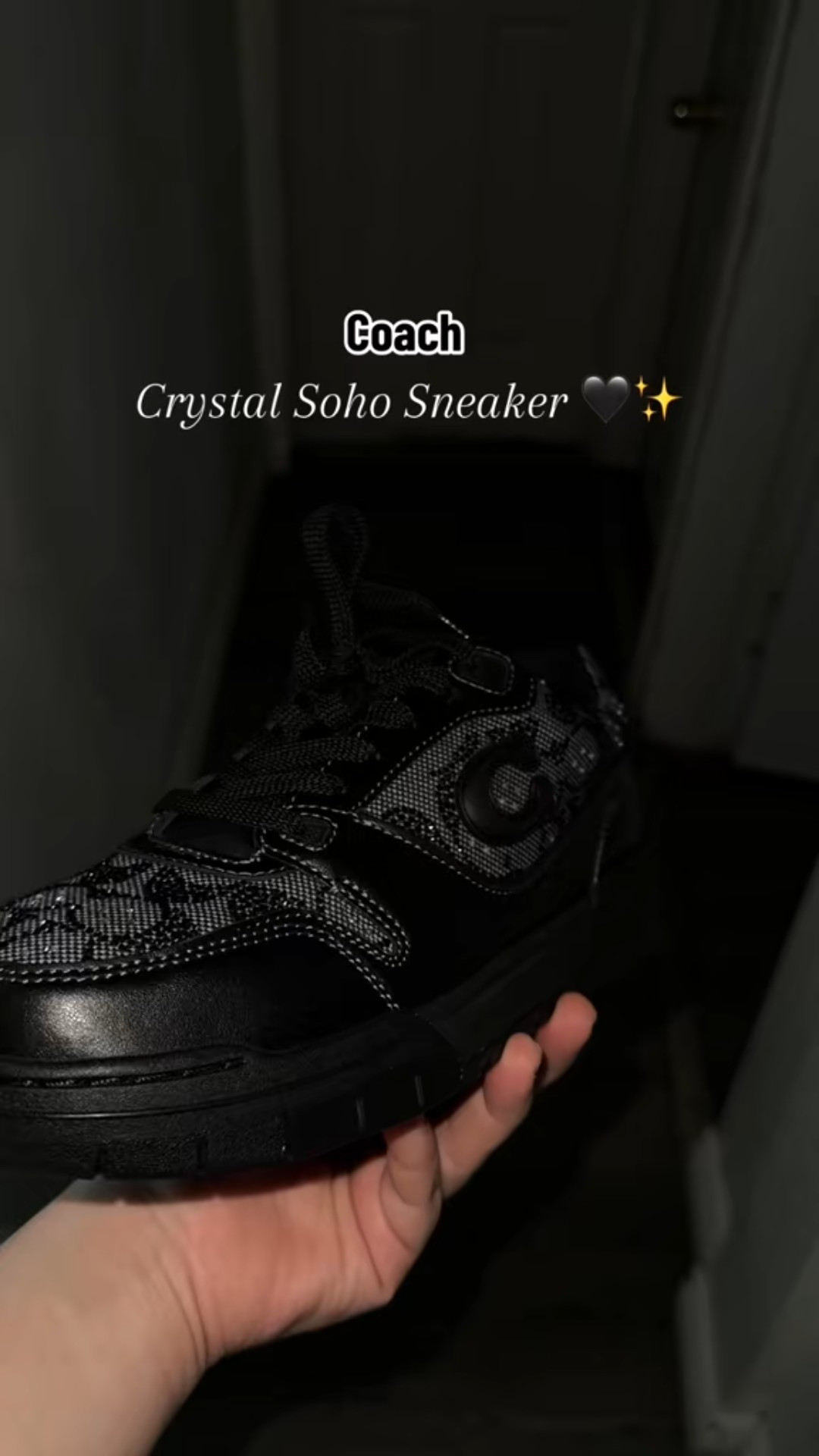 Coach Black Crystal SoHo Sneakers

#LTKdayinmylife #LTKGiftGuide #LTKootd