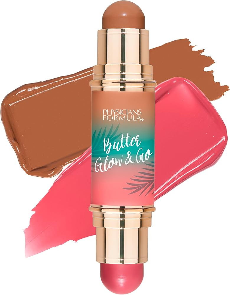 Physicians Formula Butter Glow & Go Multiuse Stick, Ultra-Creamy Radiant Finish Formula with Muru... | Amazon (US)