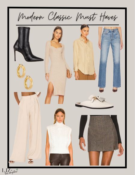 Finding the right modern basic classic pieces will help you create the perfect wardrobe for all of your  needs.  I love these amazing wardrobe basics for the perfect wardrobe for work outfits or for casual outfits or even date outfits 

#LTKstyletip #LTKSeasonal #LTKFind