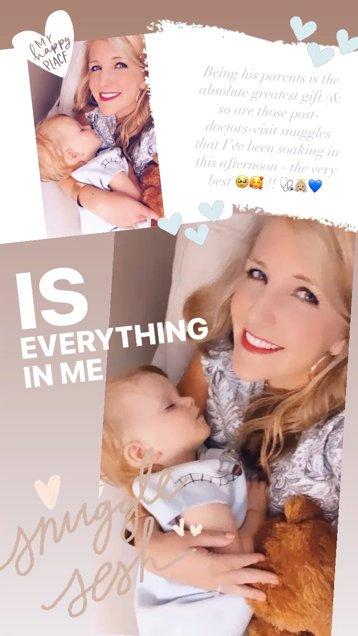 Being his parents is the absolute greatest gift (& so are those post-doctors-visit snuggles that I’ve been soaking in this afternoon - the very best 🥹🥰)!! 🩺👼🏼💙 #15monthappointment #thatsourboy

#LTKfamily #LTKbaby #LTKhome