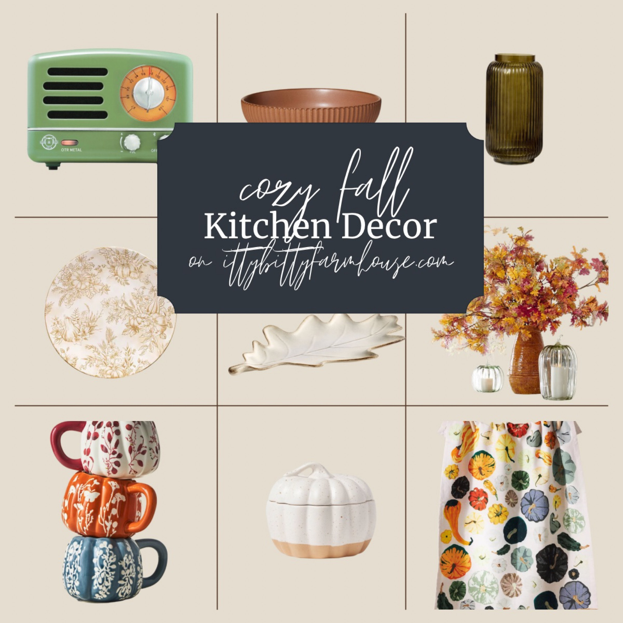  Cozy Fall kitchen decor with farmhouse touches and fall tones. 

#LTKhome #LTKSale #LTKSeasonal