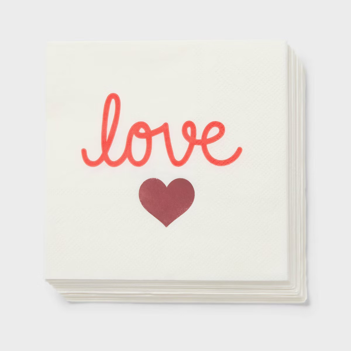 30ct Valentine's Day Love Beverage Napkins - Spritz™ | Target