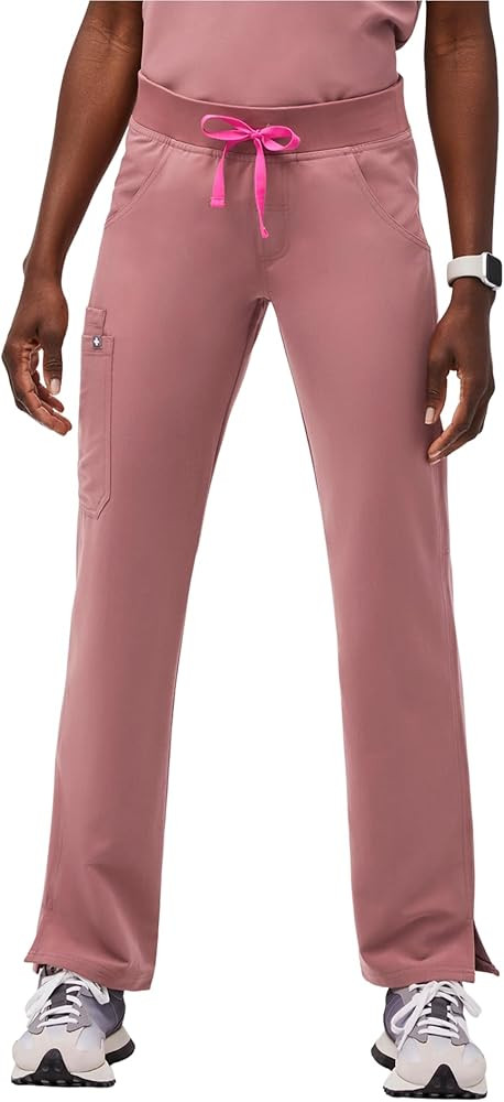 FIGS Kade Cargo Scrub Pants for Women — Classic Fit, Straight Leg, 4 Pockets, Yoga Waistband, A... | Amazon (US)