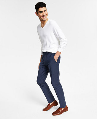 Bar III Men's Slim-Fit Wool-Blend Solid Suit Pants, Created for Macy's - Macy's | Macy's