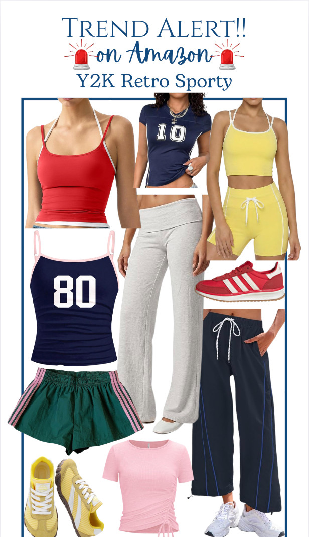 Trend Alert! Feeling sporty and ready for action with these Y2K retro outfits.  

 #LTKootd #LTKActive #LTKSaleAlert
