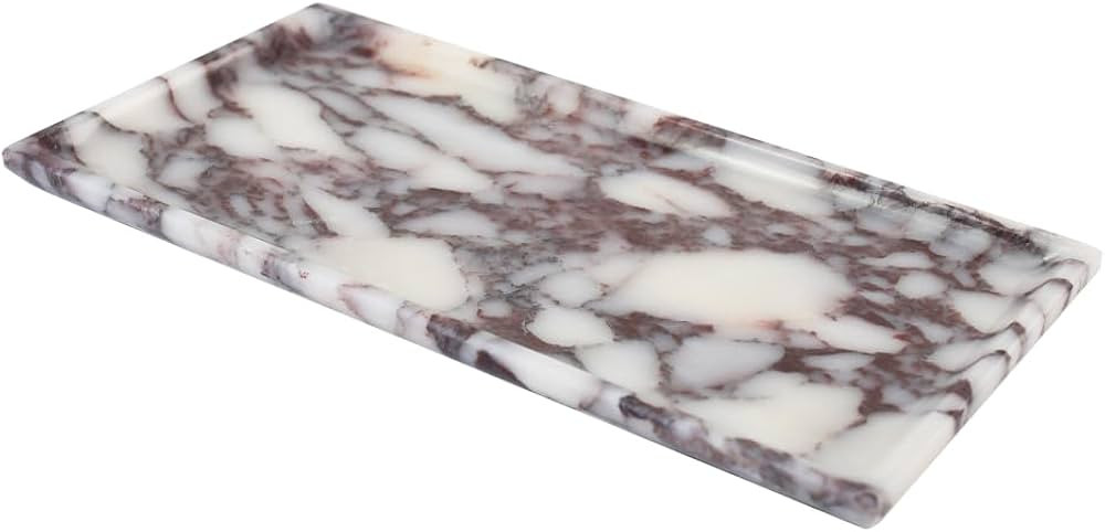 Natural Marble Tray, Coffee Table, Food, Fruit, Paper Cup, Cake Display, Coffee bar, Family Gathe... | Amazon (US)