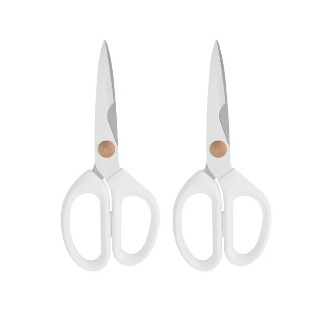 Beautiful 2-piece Take Apart All Purpose Shears in White - Walmart.com | Walmart (US)