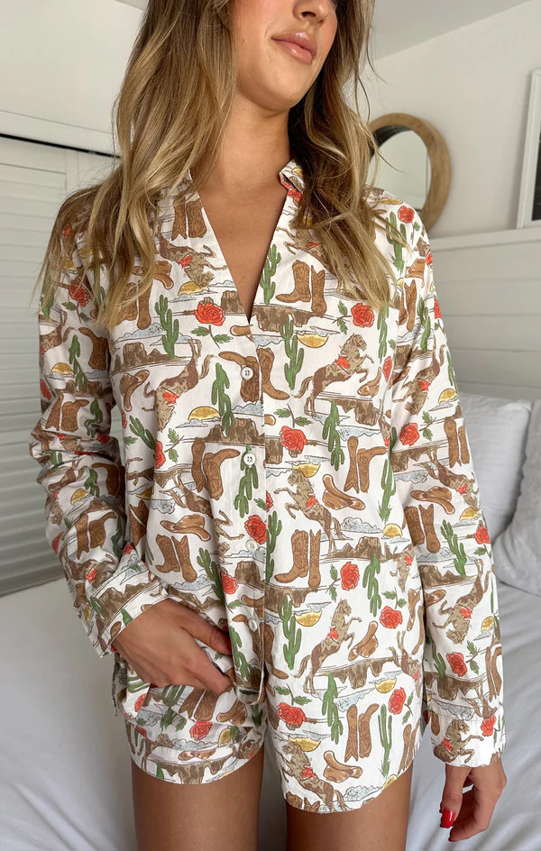 Early Riser PJ Set ~ Rodeo Escape | Show Me Your Mumu