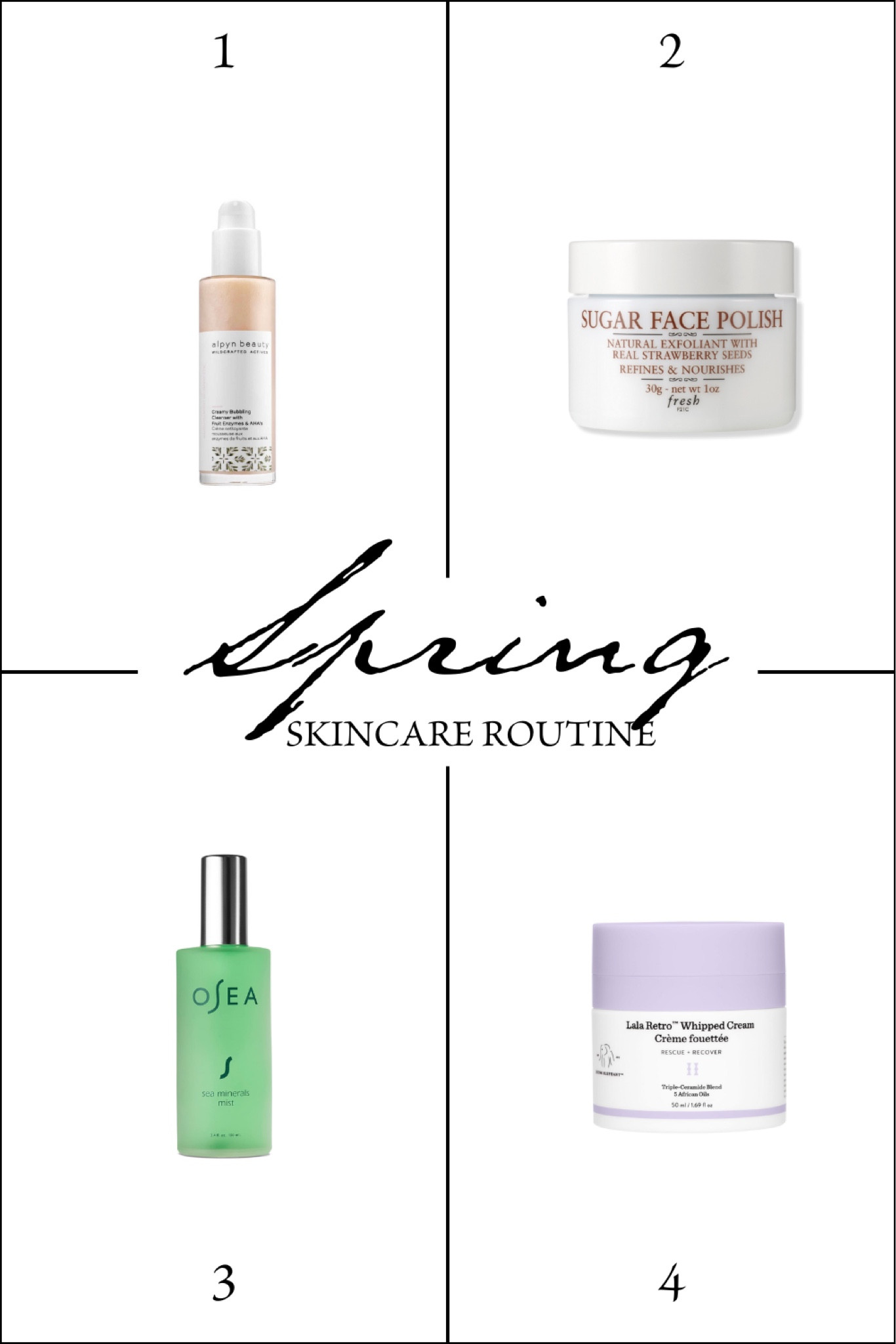 Spring Skincare Routine with products from the #SephoraSale #CleanBeauty #NonToxic #Sustainable #PlanetPositive 

#LTKsalealert #LTKSeasonal #LTKxSephora