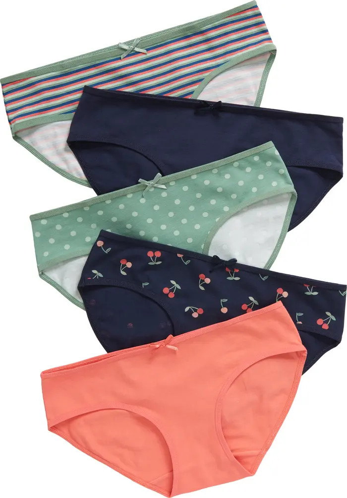 Nordstrom Kids' Assorted 5-Pack Hipster Briefs | Nordstrom | Nordstrom