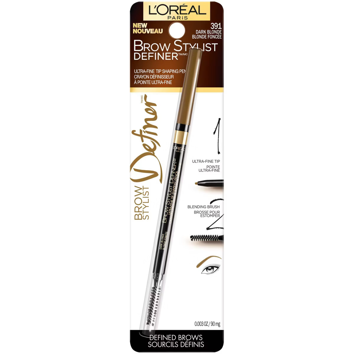 L'Oreal Paris Brow Stylist Definer Eyebrow Mechanical Pencil - 0.003oz | Target