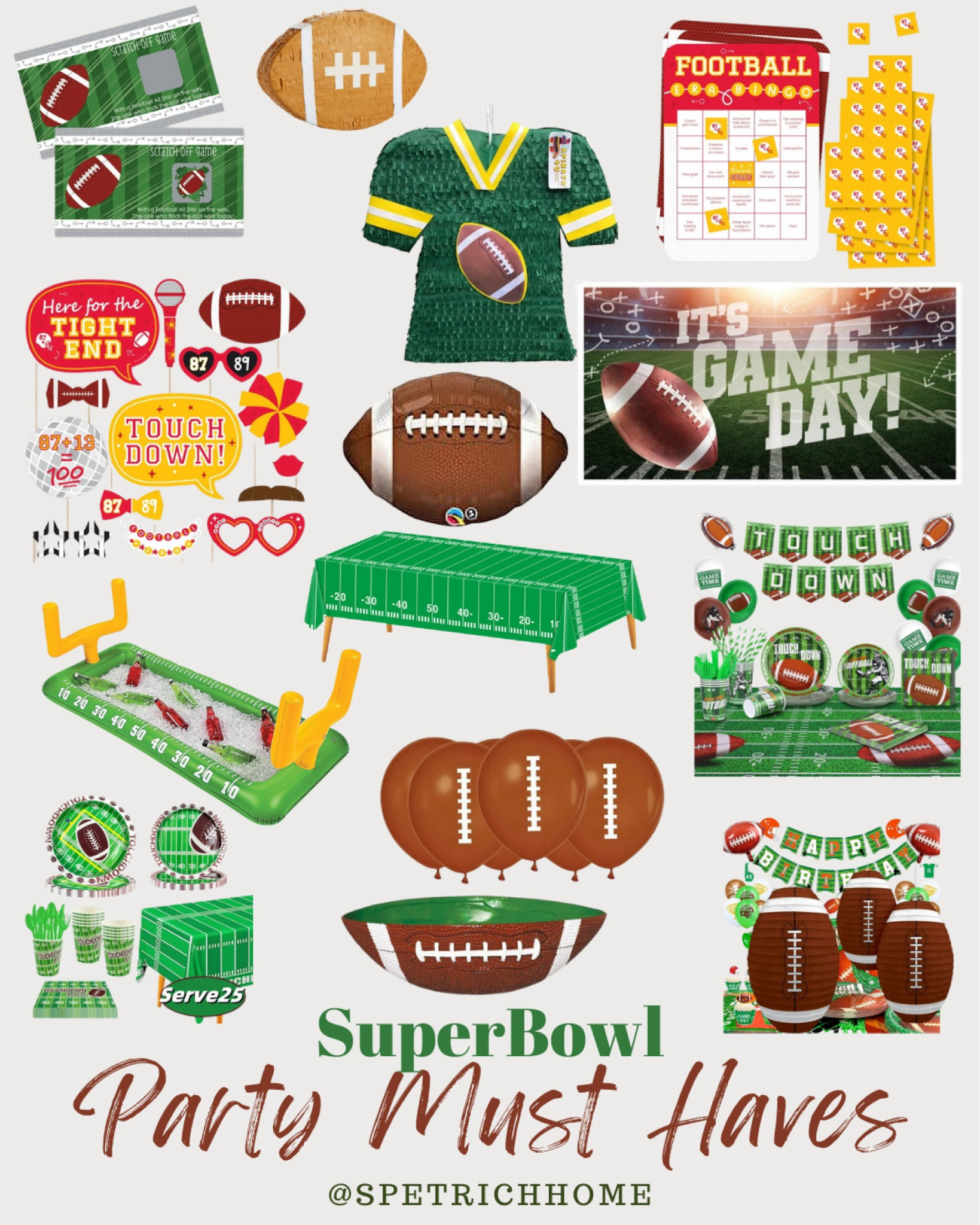 Super Bowl weekend is here! Grab these game day party supplies! 

#LTKSeasonal #LTKParties #LTKU