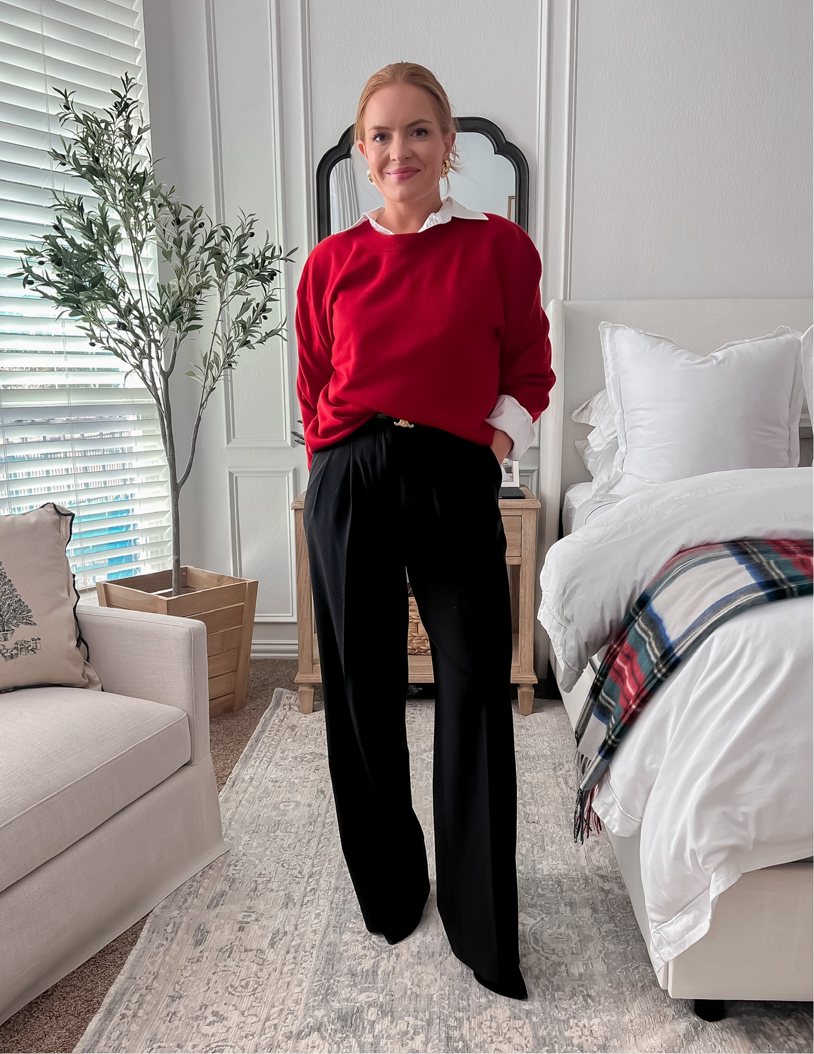 Easy, effortless, festive style for the office. ✨

#LTKHoliday #LTKSeasonal #LTKWorkwear