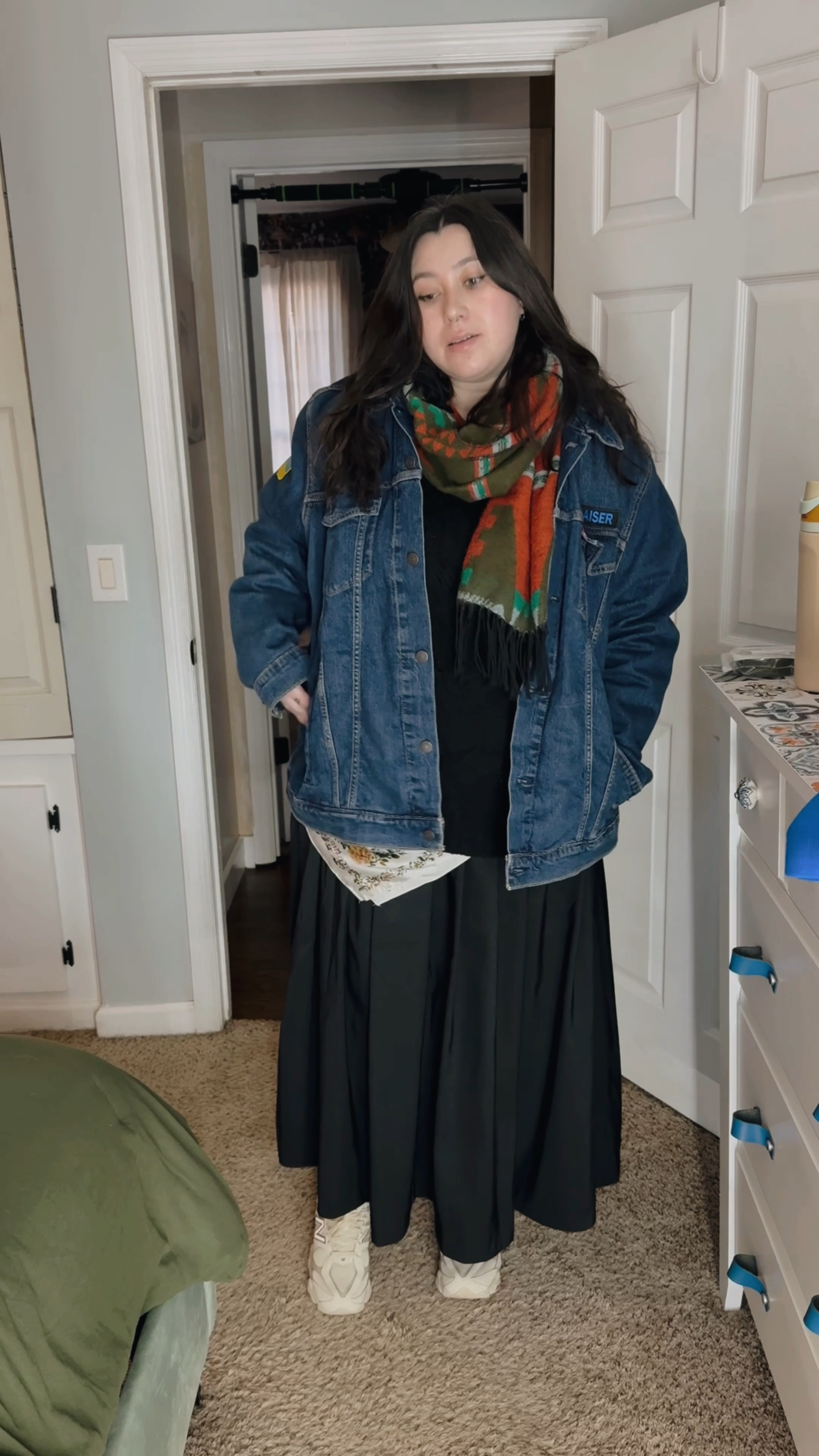 Layered warm skirt outfit 

#LTKPlusSize #LTKFindsUnder50 #LTKMidsize